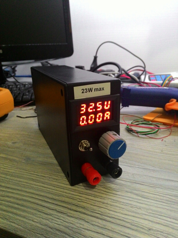 DIY Adjustable Bench Power Supply Using Laptop Charger And